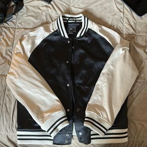 H&M Men’s Satin Baseball Jacket